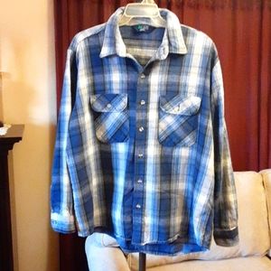 Men's Guide Line Outfitting Flannel Shirt/Jacket XL